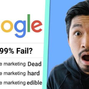 Why 99% will FAIL Affiliate Marketing in 2020...