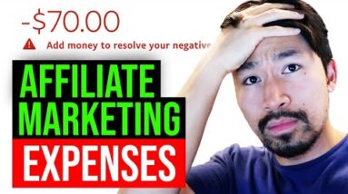 REAL Cost of Affiliate Marketing! Expenses + Profit Margins EXPOSED!