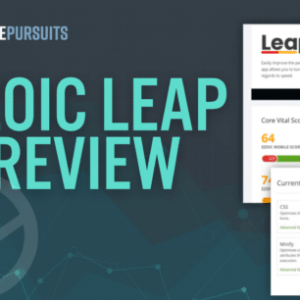 ezoic leap review an easy way to improve site speed and core web vitals