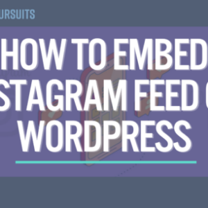how to embed instagram feed on wordpress in 3 minutes