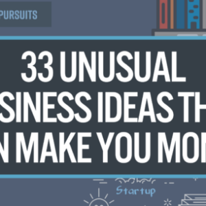 33 unusual business ideas that can make you money
