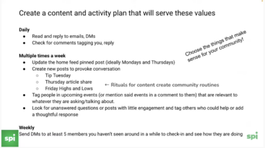 community strategy for your first 30 days cx day part 3