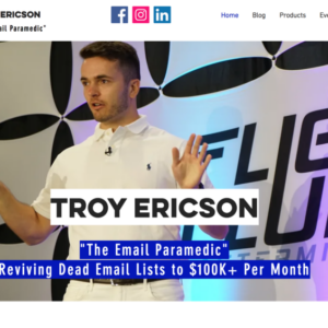 how troy ericson makes 2 7 million a year reviving dead email lists