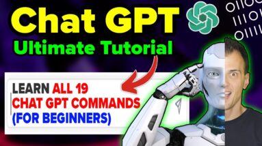 ChatGPT Tutorial (for Beginners): How to Use EVERY Chat GPT Command Step-by-Step