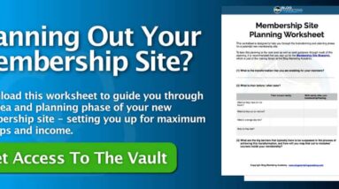 the ultimate blueprint to building your membership site