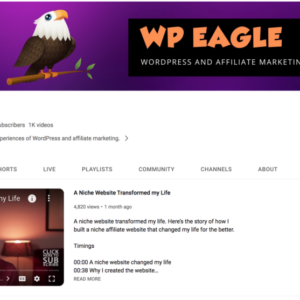 how alex cooper earns 8k month teaching affiliate marketing and wordpress on youtube