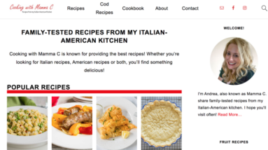 how andrea castrovillari makes 9k month sharing recipes with loyal foodie followers