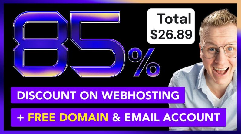 Complete Hostinger Tutorial 2023 | Get 85% Off and A Free Domain