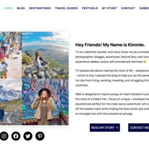 how kimmie conners travel blog earns 9k per month from seo and high quality content
