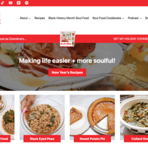 how shaunda necoles food blog portfolio earn 100k per year from seo and pinterest marketing