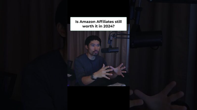 Is Amazon Affiliate Marketing WORTH IT in 2024? #affiliatemarketingforbeginners #affiliatemarketing